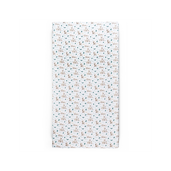 Bamboo Fitted Crib Sheets - Bears