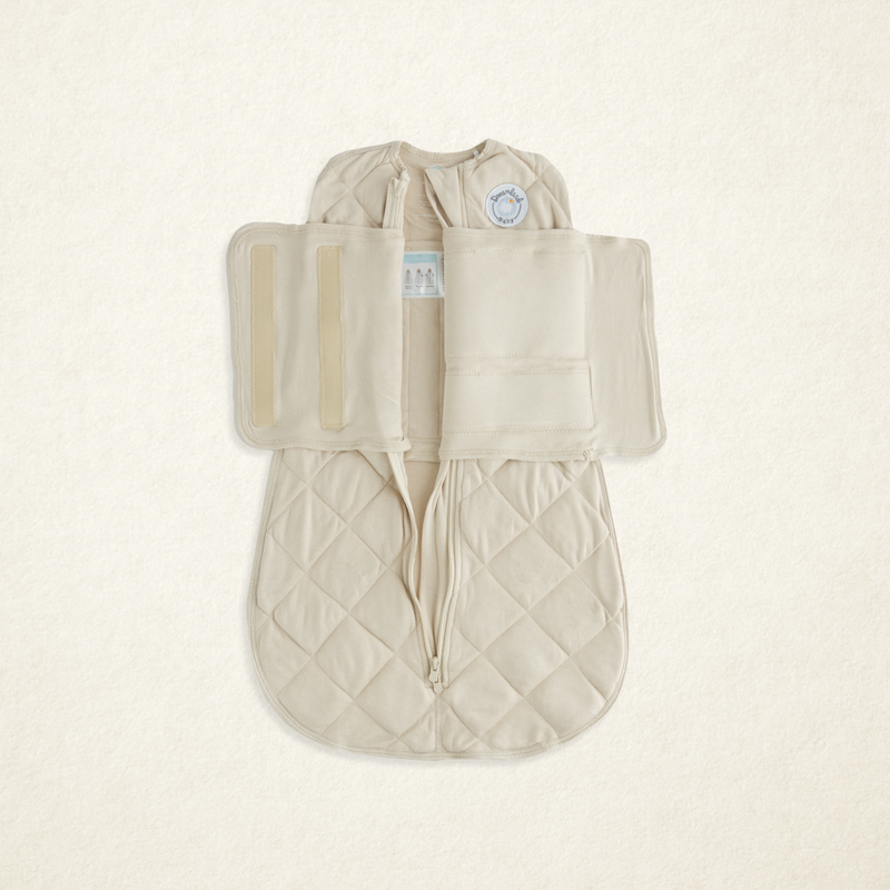 Bamboo Weighted Swaddle, 0-6 months - Oat