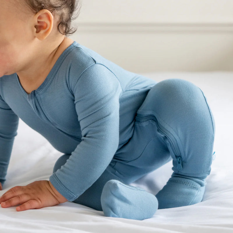 Baby Bamboo Pajamas w/ DreamCuffs™ (Solids)