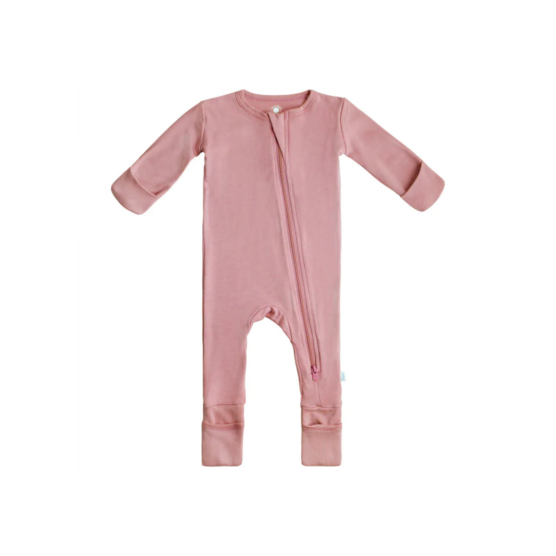 Baby Bamboo Pajamas w/ DreamCuffs™ (Solids)