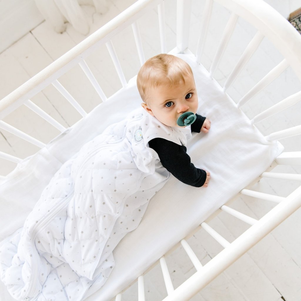 Dream Weighted Sleep Sack Grey Star Dreamland Baby Canada